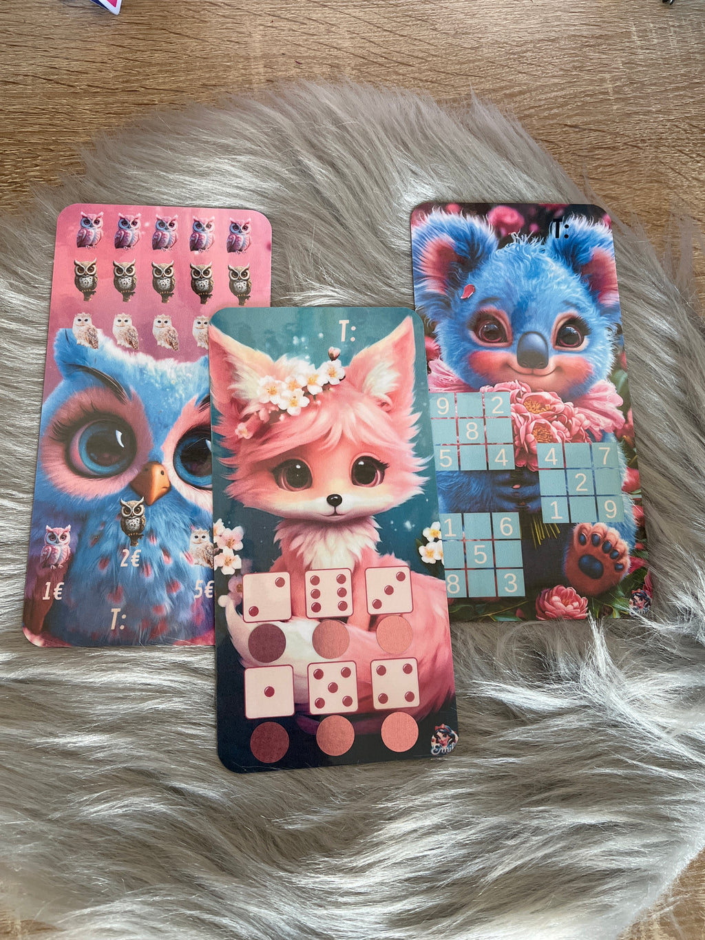 Jeux des animaux
