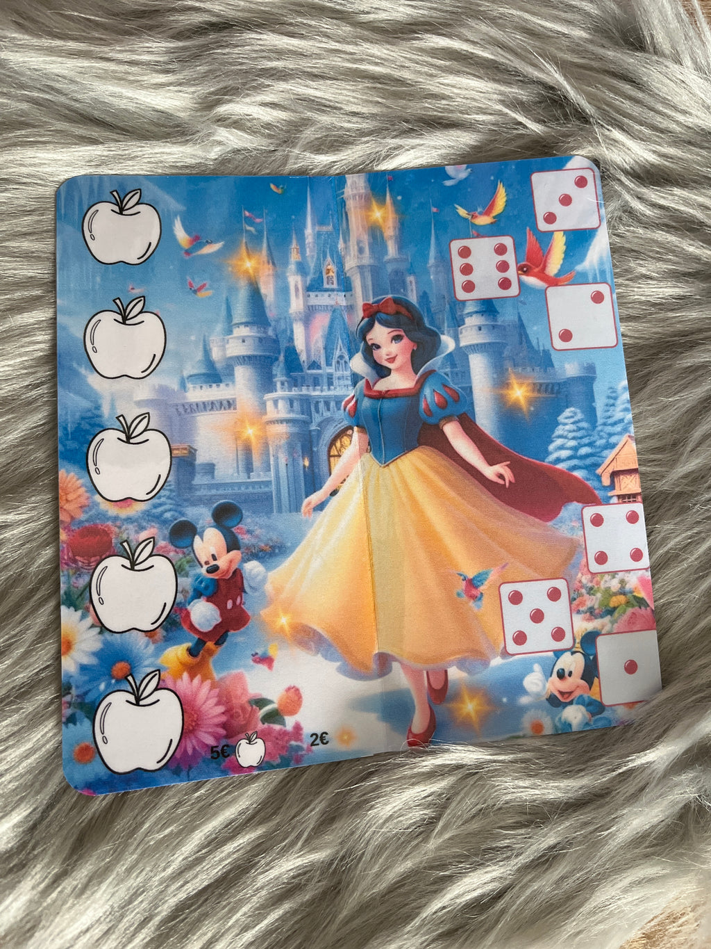 Plateau Blanche neige