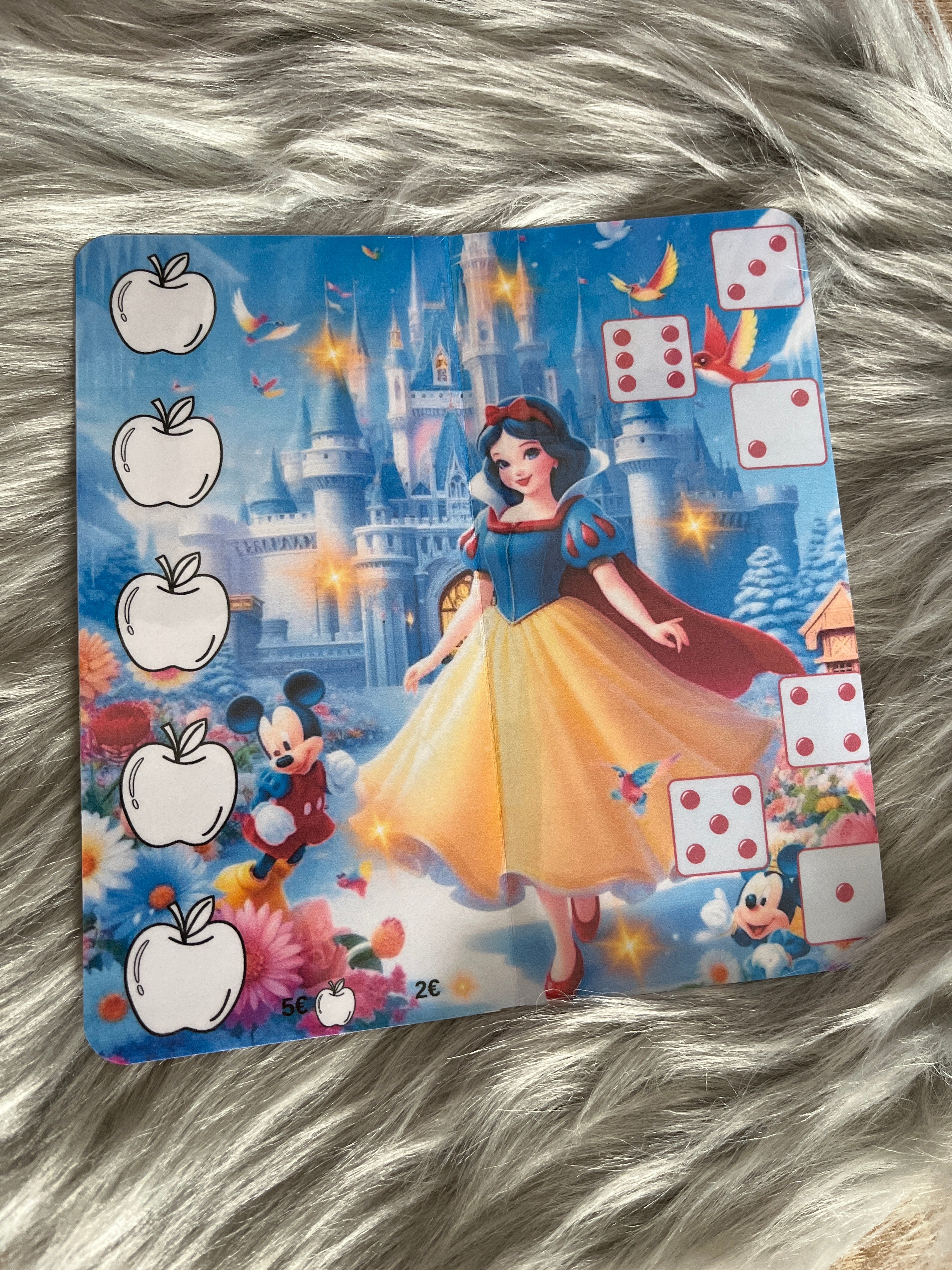 Plateau Blanche neige