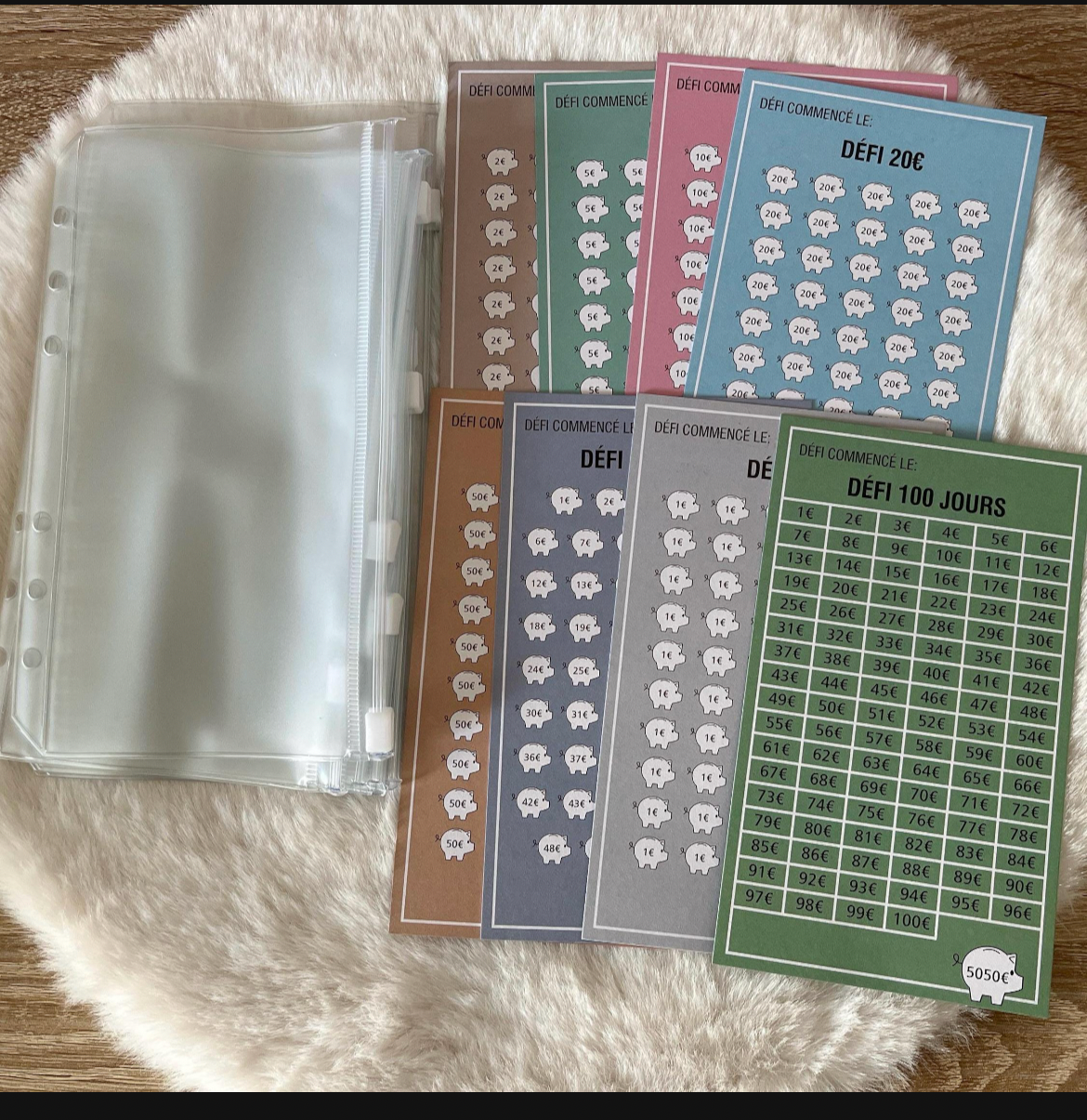 Classeur budget A6