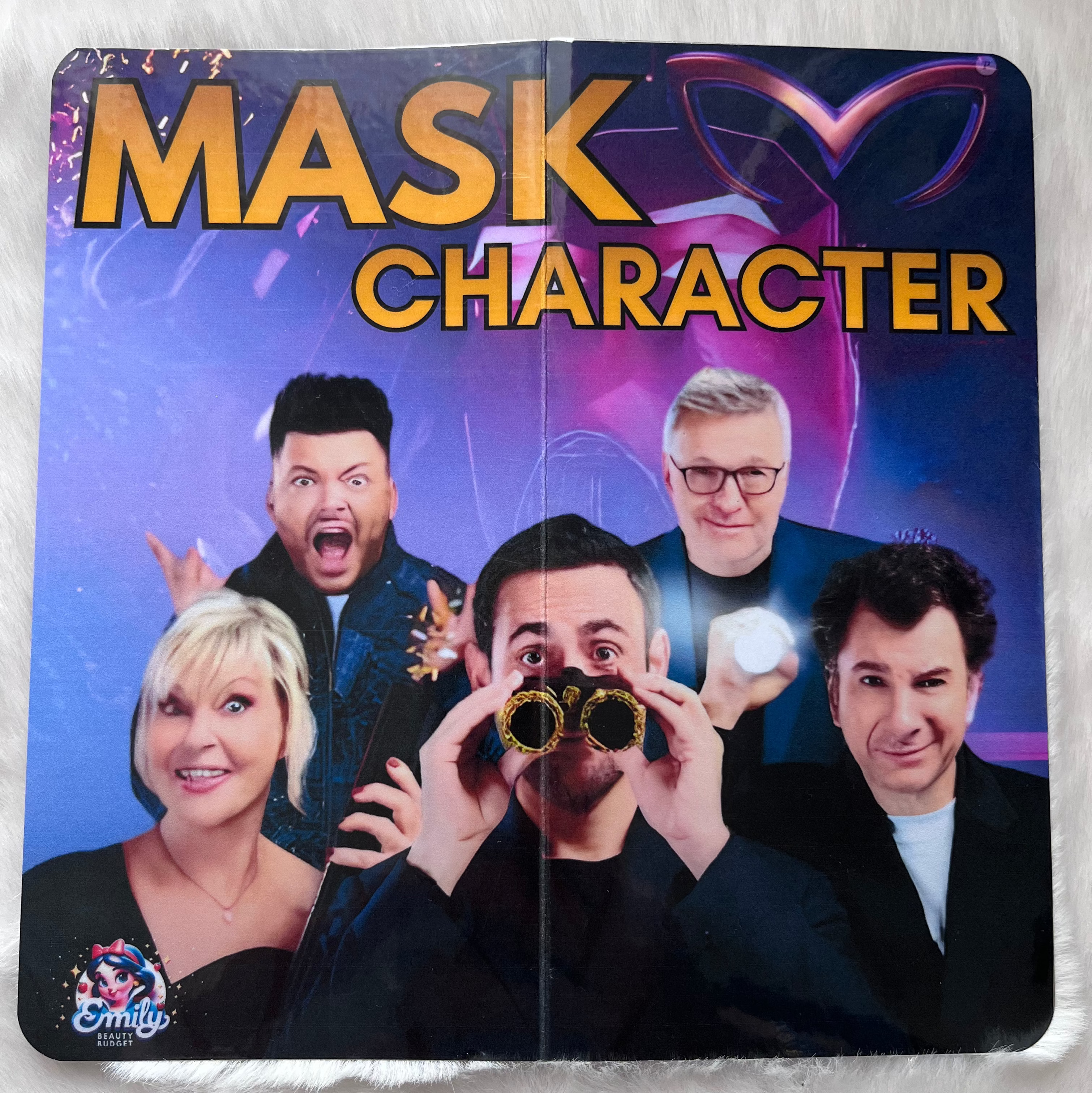 Défi plateau Mask Character